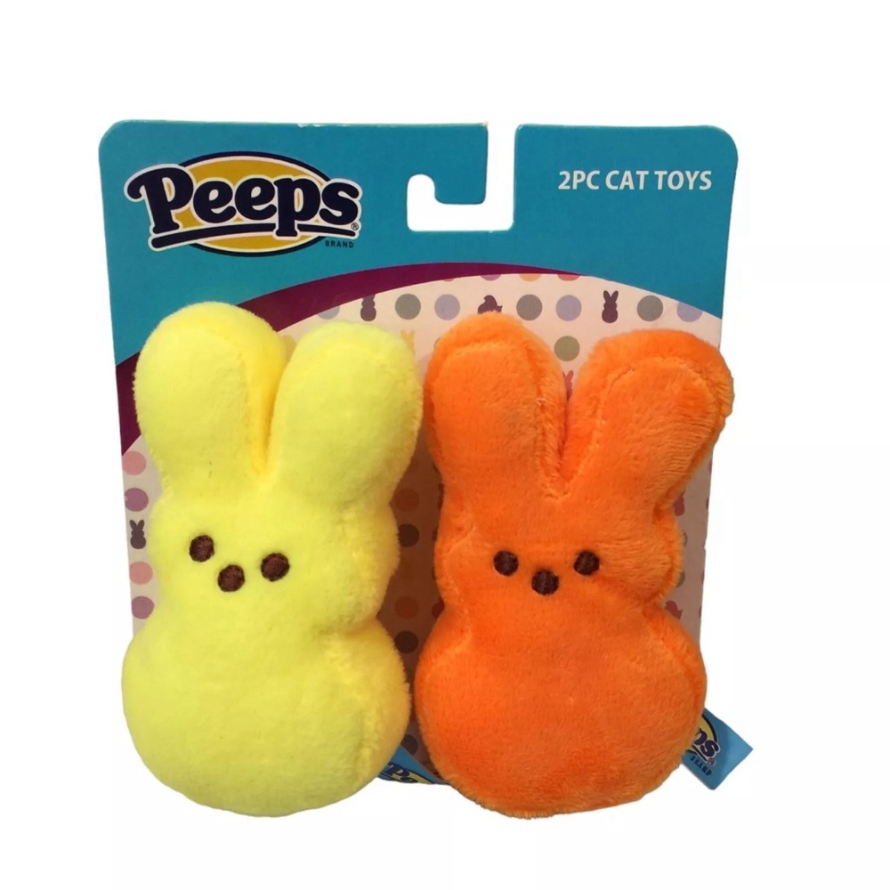 Peeps Plush Cat Toys